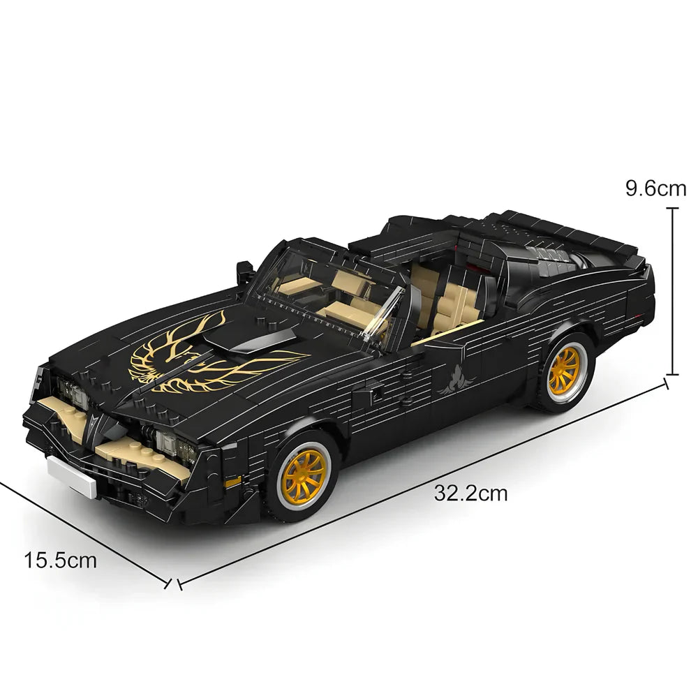 Classic 1970s American Muscle Convertible 1556 PCS