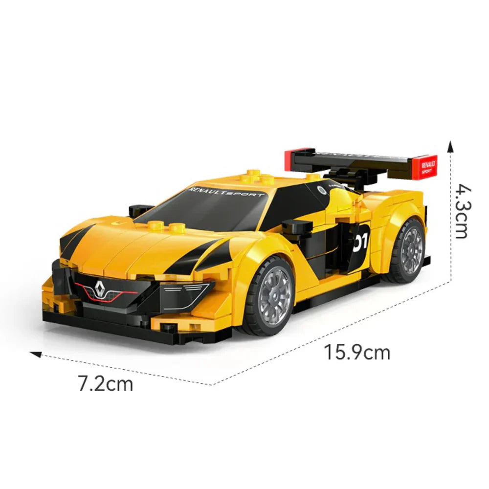 Mini Bricks Renault RS01 Racing Car 270PCS