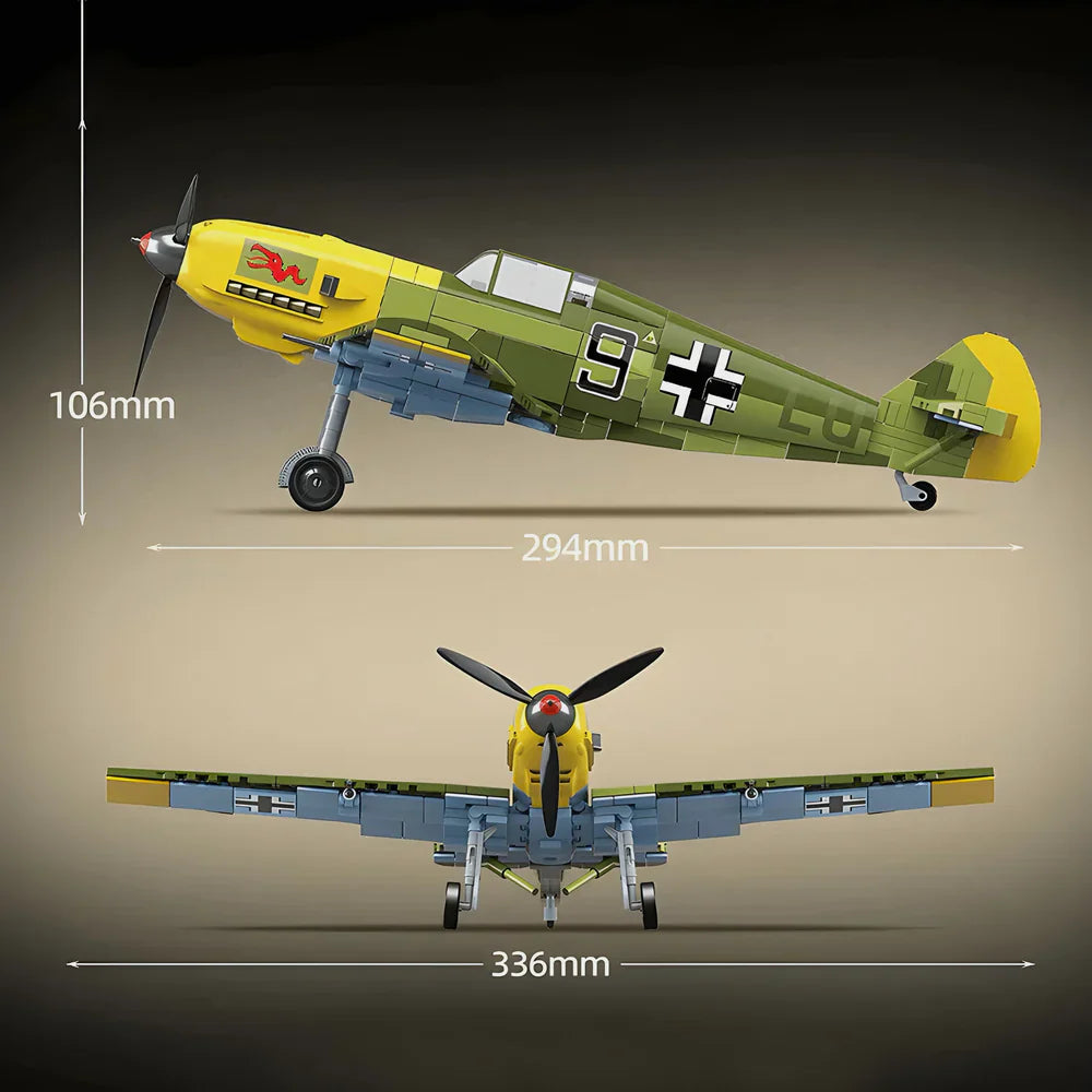 Bf 109 Historic Fighter Aircraft 632PCS