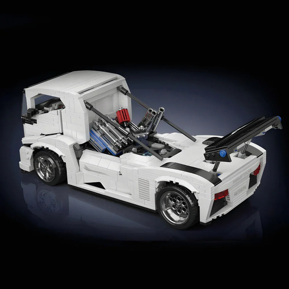 Knight Race Truck 1604PCS