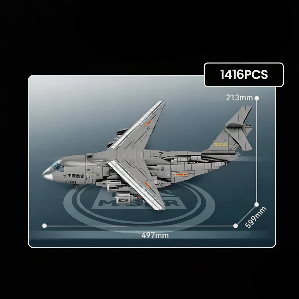 The Ultimate Y-20 Transport Aircraft 1416PCS