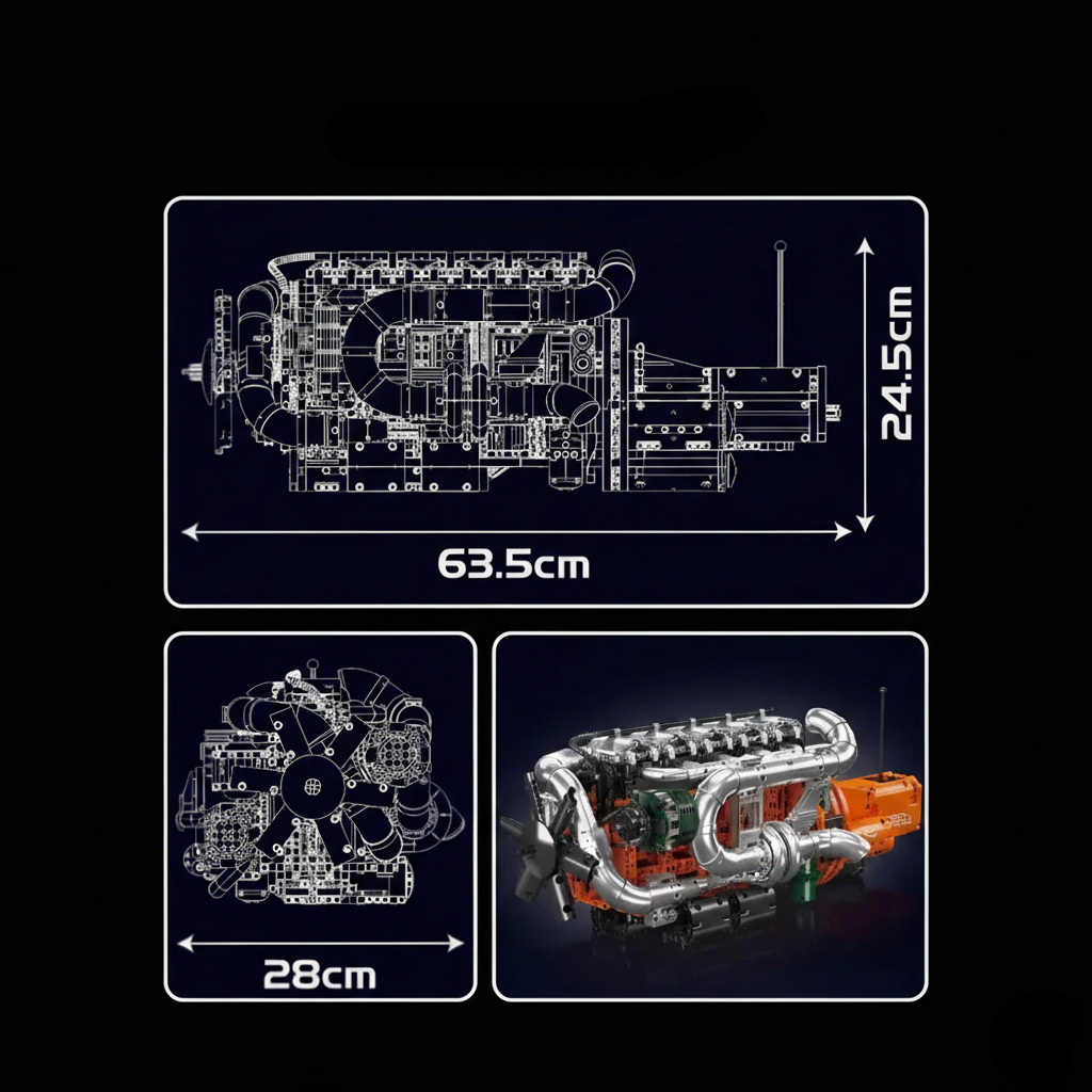 Mechanical Inline-6 Truck Engine 3236PCS