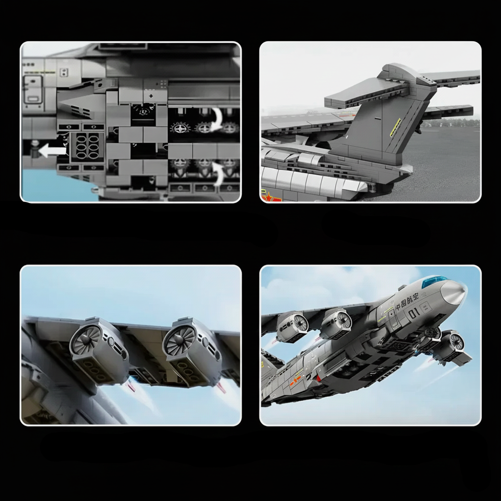 The Ultimate Y-20 Transport Aircraft 1416PCS