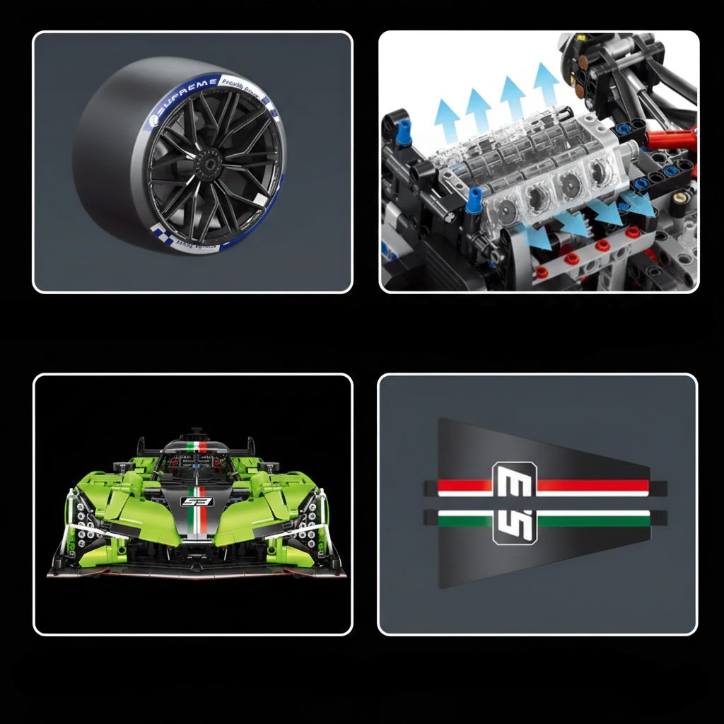 Italian Endurance 53 Prototype Speed Icon 3772PCS