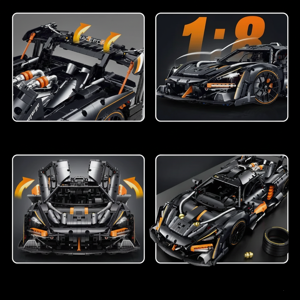 British Hypercar Collector Edition 3802PCS