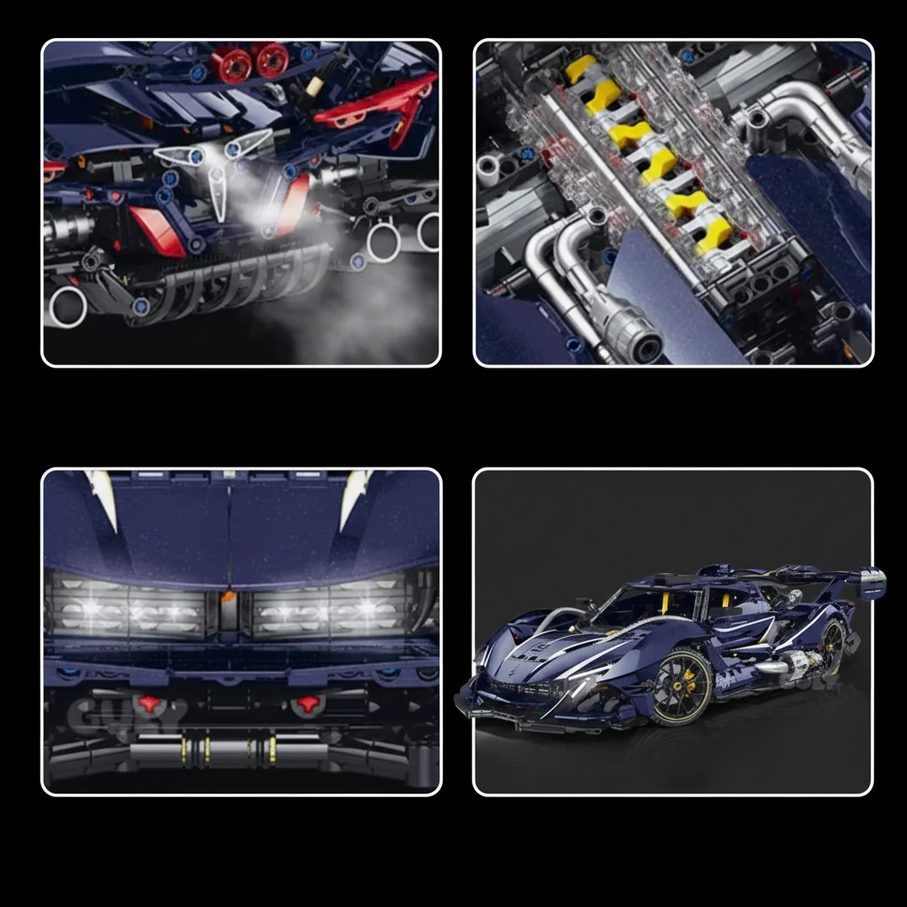 Midnight Hypercar Intense Emotion 3655PCS