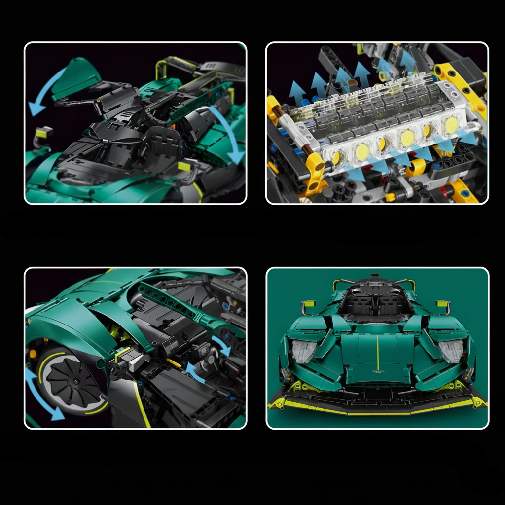 V12 Hybrid Hypercar Valkyrie 3886PCS