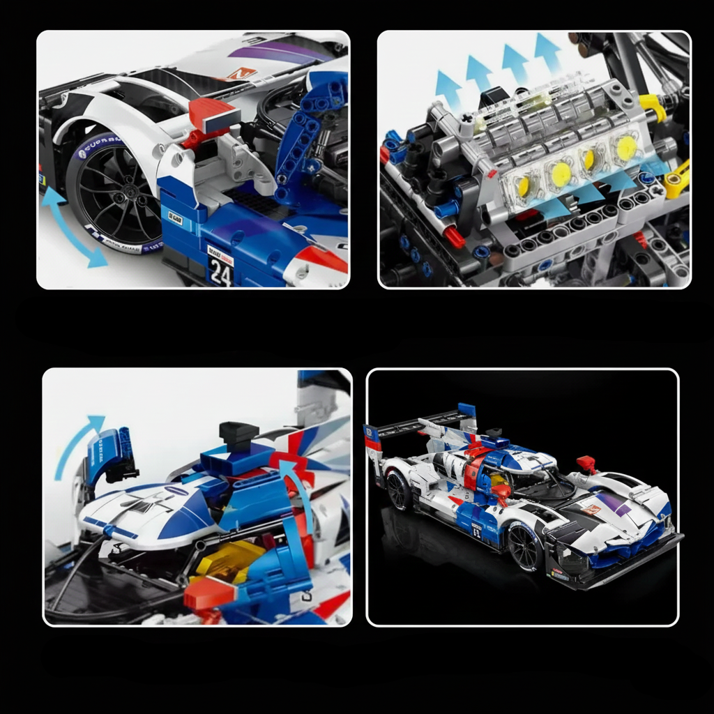 German Endurance Prototype Racing Masterpiece 3508PCS