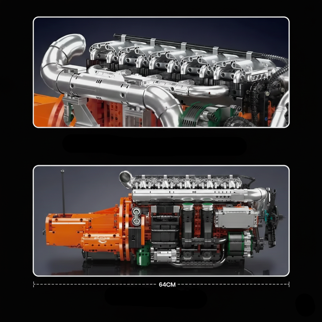 Mechanical Inline-6 Truck Engine 3236PCS