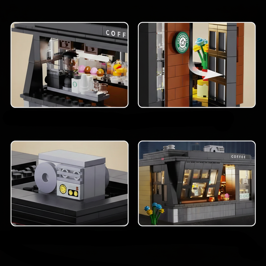 Street Coffee House Urban Café Edition 770PCS