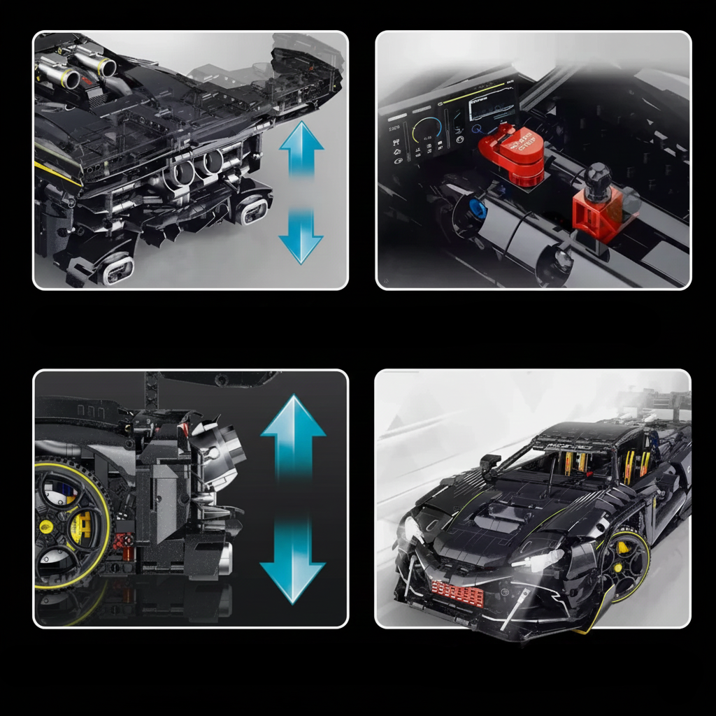 Track-Built German Supercar 3728PCS