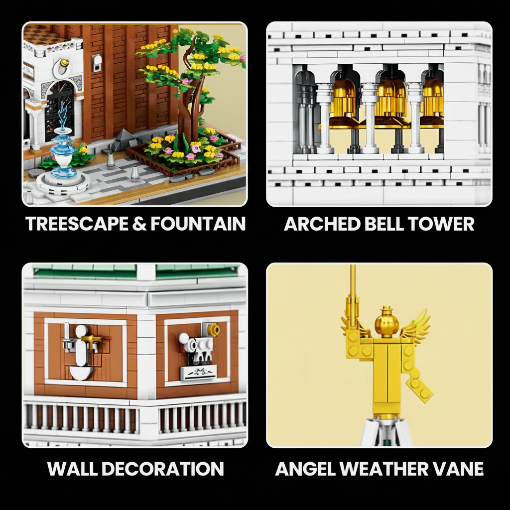 Venetian Bell Tower 3902PCS