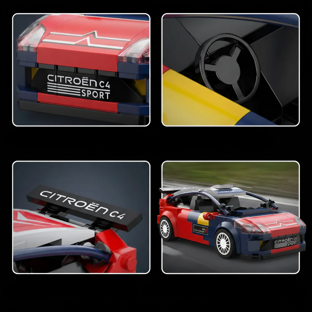 Mini Bricks Citroën C4 WRC 298PCS