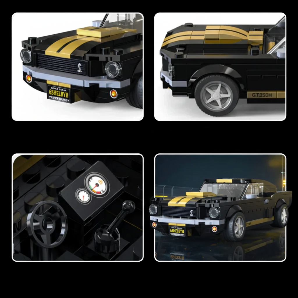 Mini Bricks GT350H Iconic American Muscle 286PCS