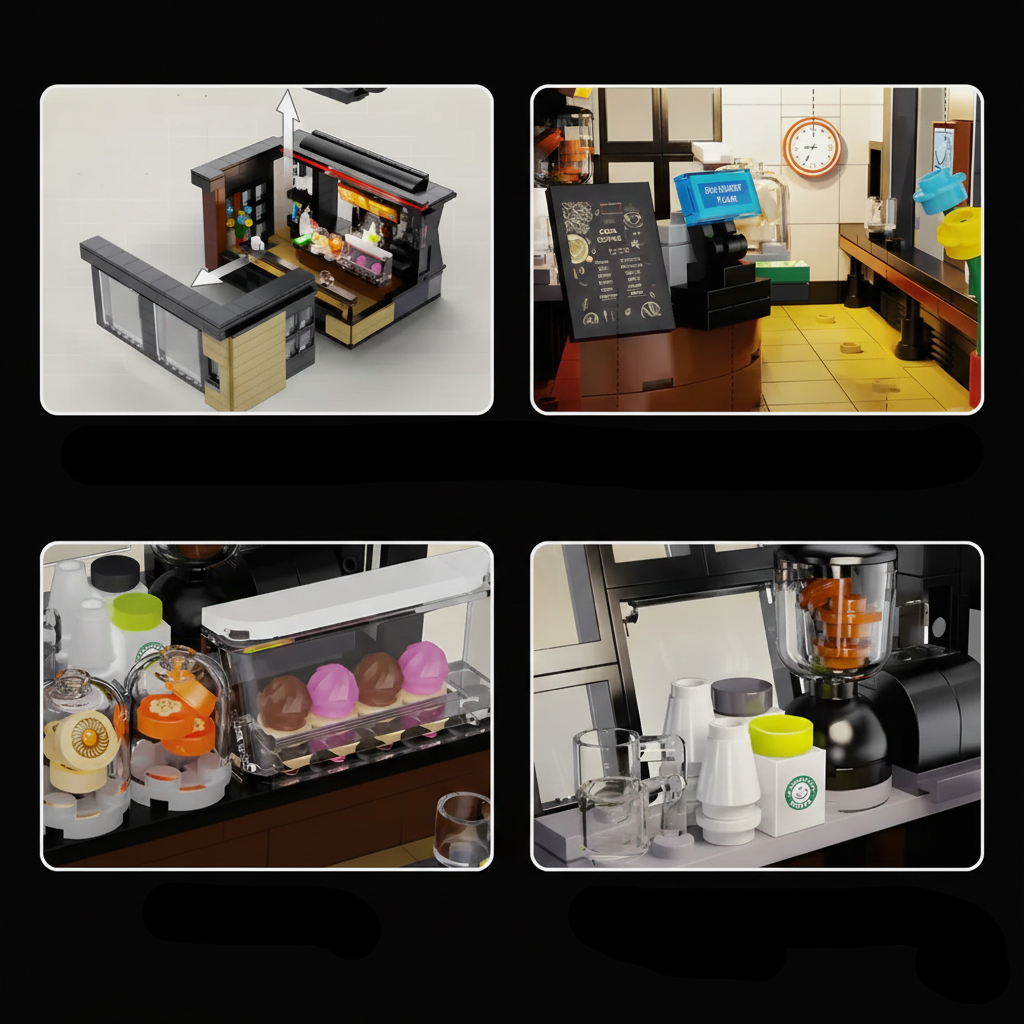 Street Coffee House Urban Café Edition 770PCS