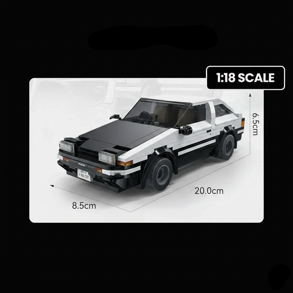 Mini Bricks RC AE86 Drifter 326PCS
