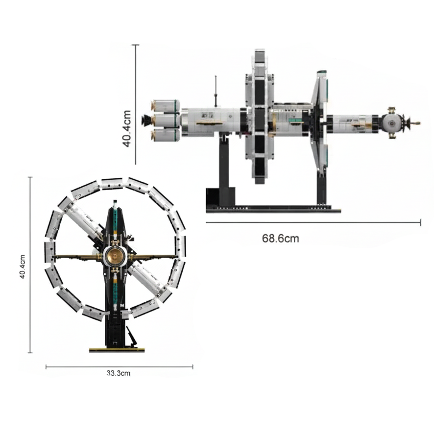 NASA International Space Station 2230PCS