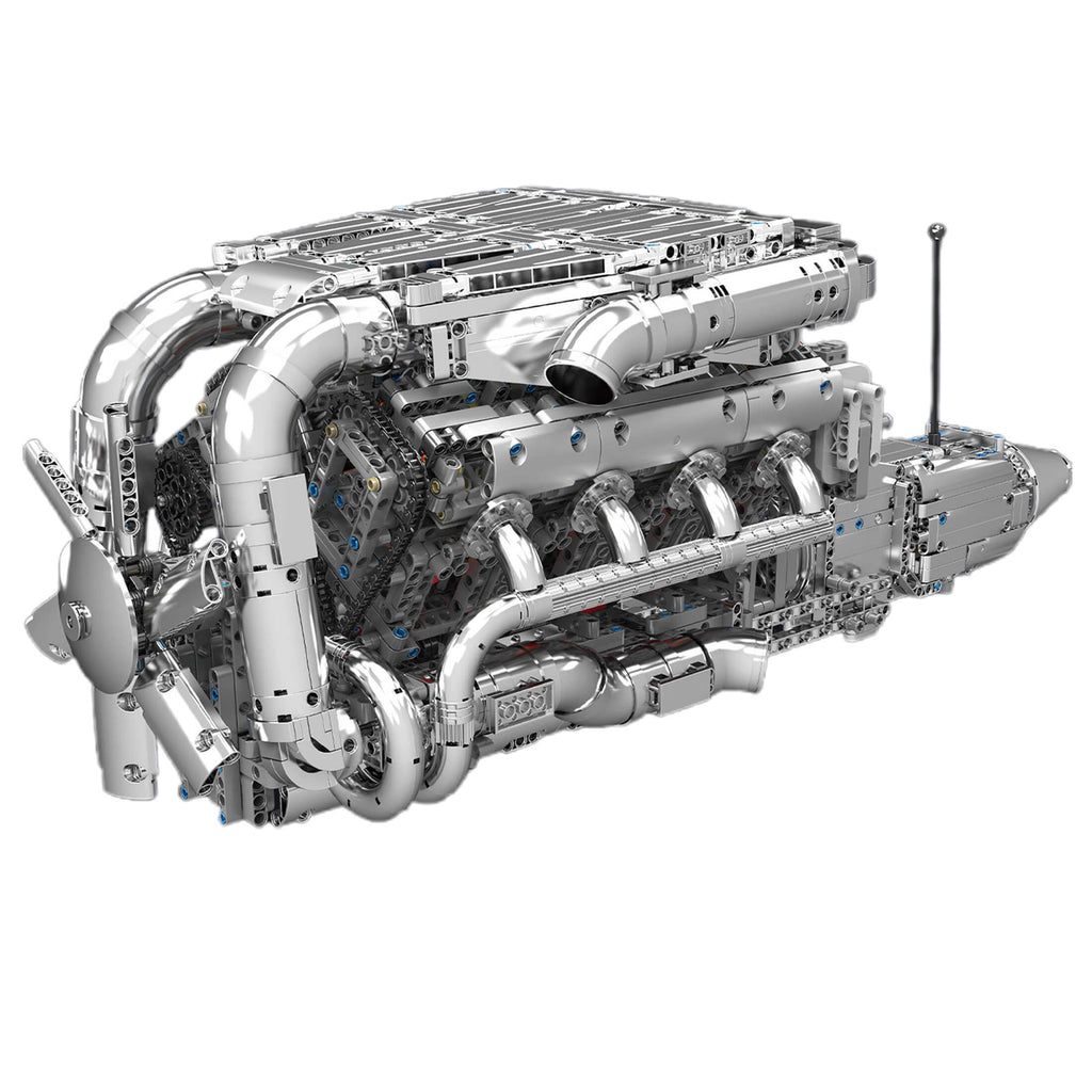 The Chrome 5.5L V8 Engine & Gearbox 2898PCS