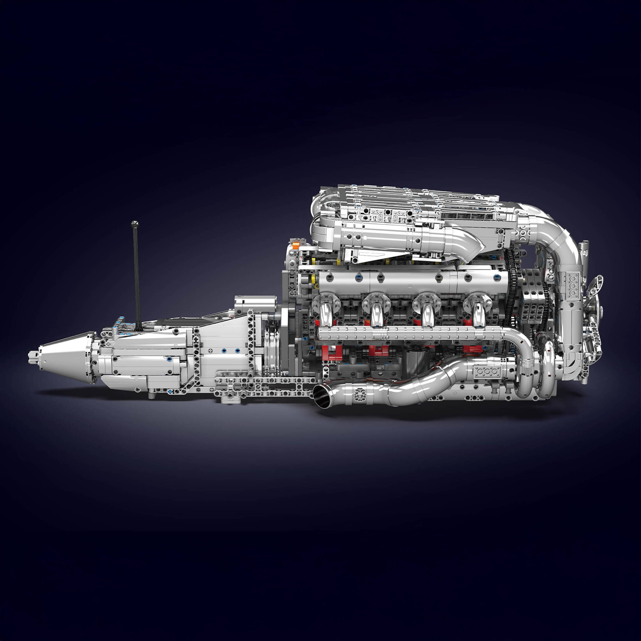 The Chrome 5.5L V8 Engine & Gearbox 2898PCS