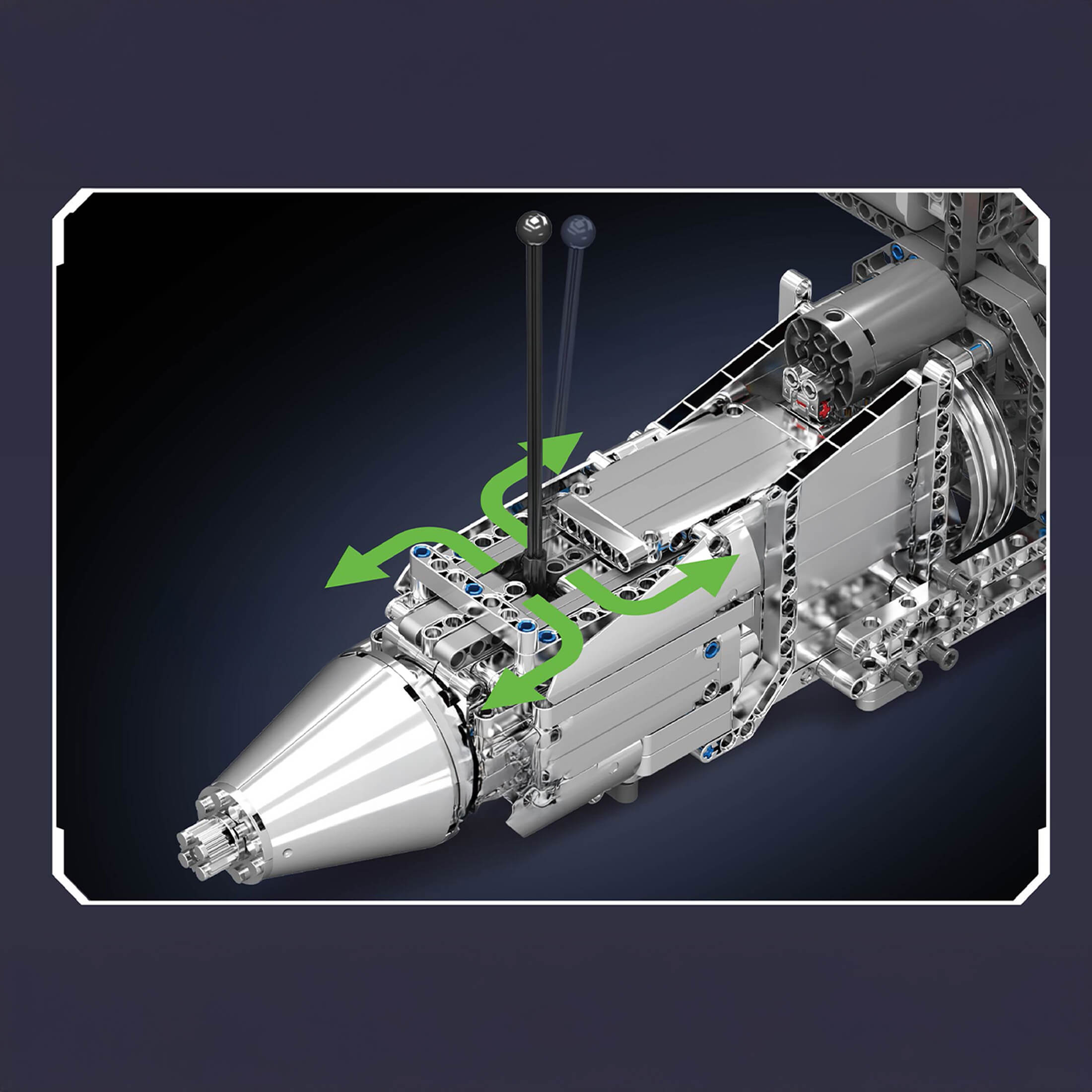 The Chrome 5.5L V8 Engine & Gearbox 2898PCS