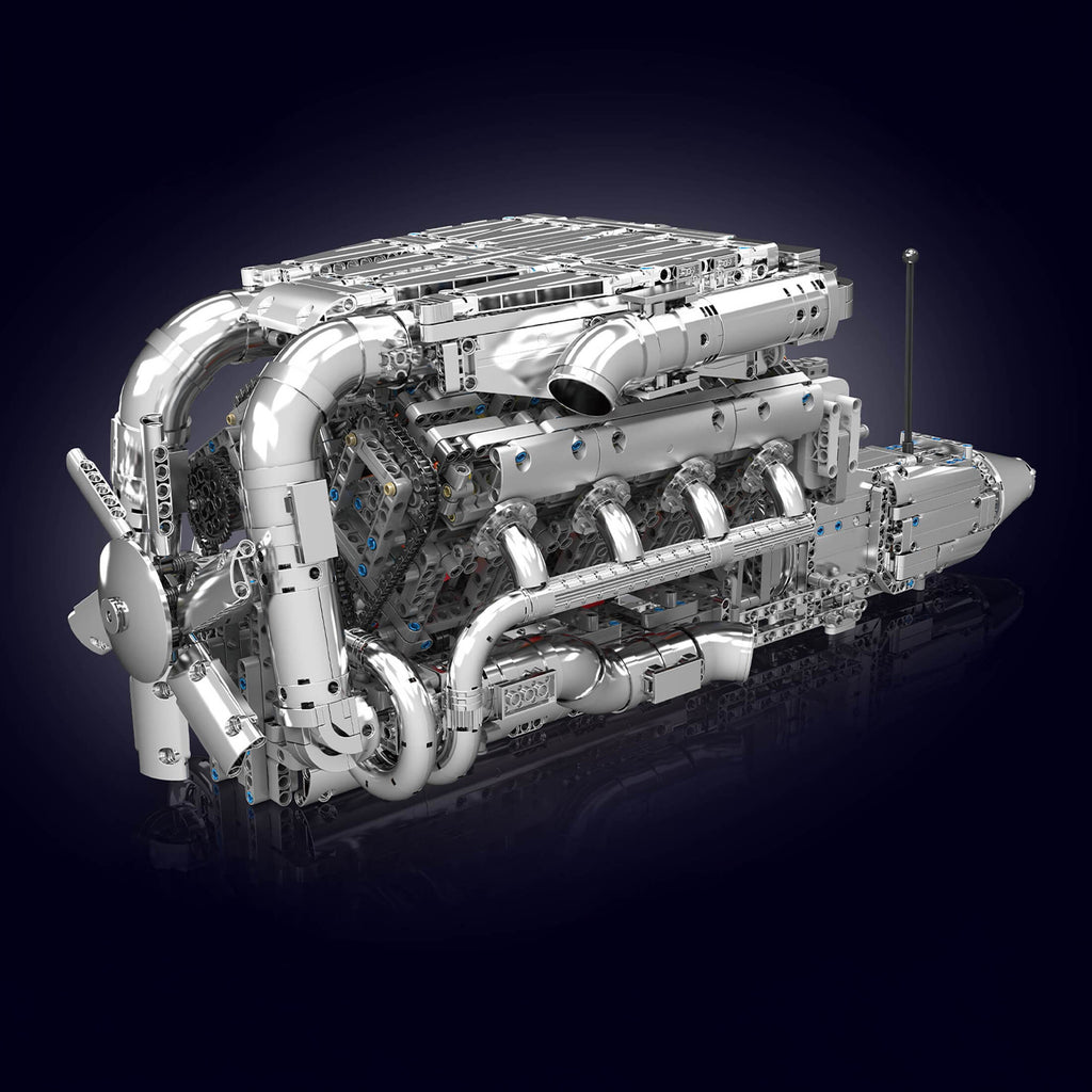 The Chrome 5.5L V8 Engine & Gearbox 2898PCS