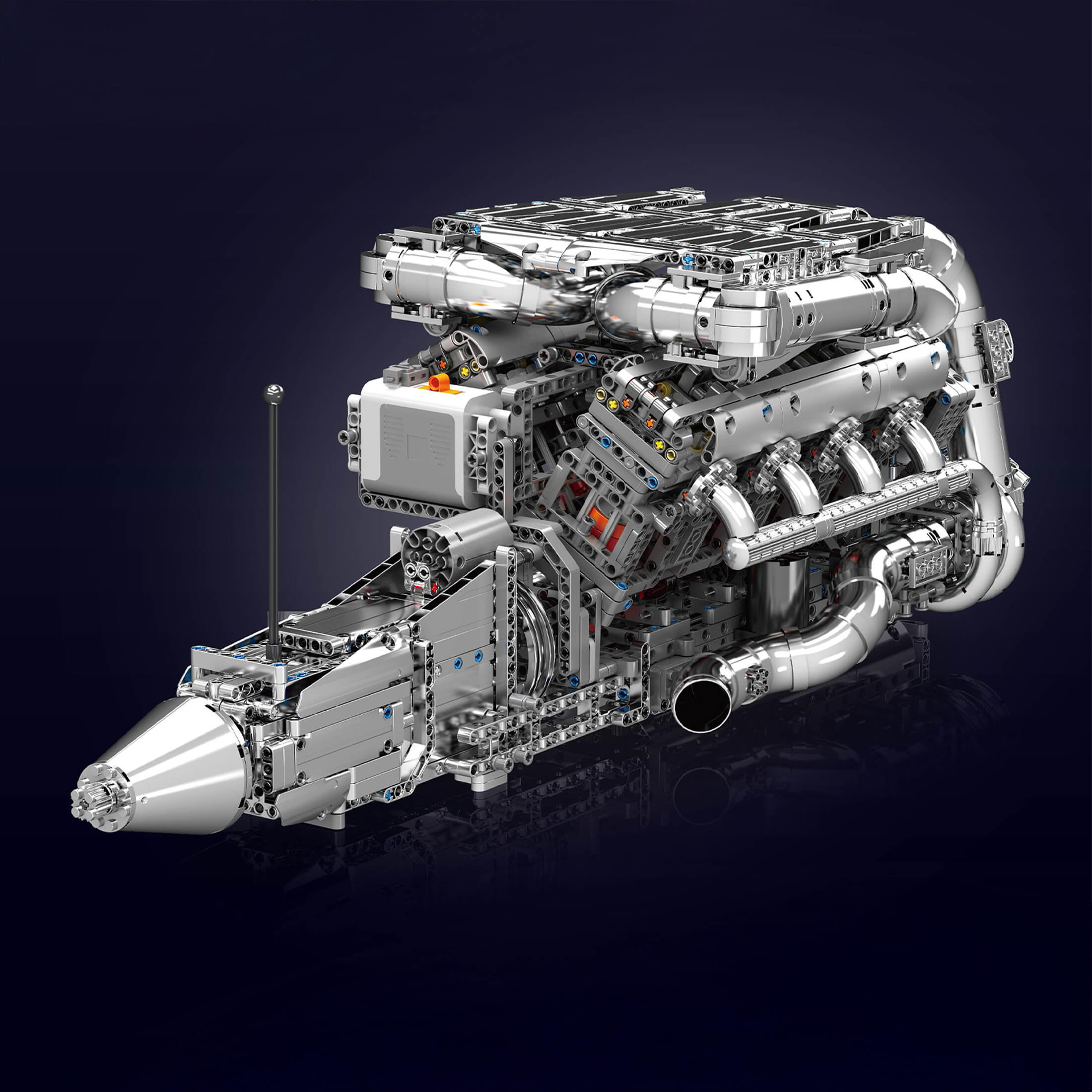 The Chrome 5.5L V8 Engine & Gearbox 2898PCS