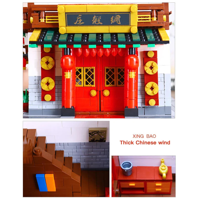 Chinese Traditional House 2787PCS