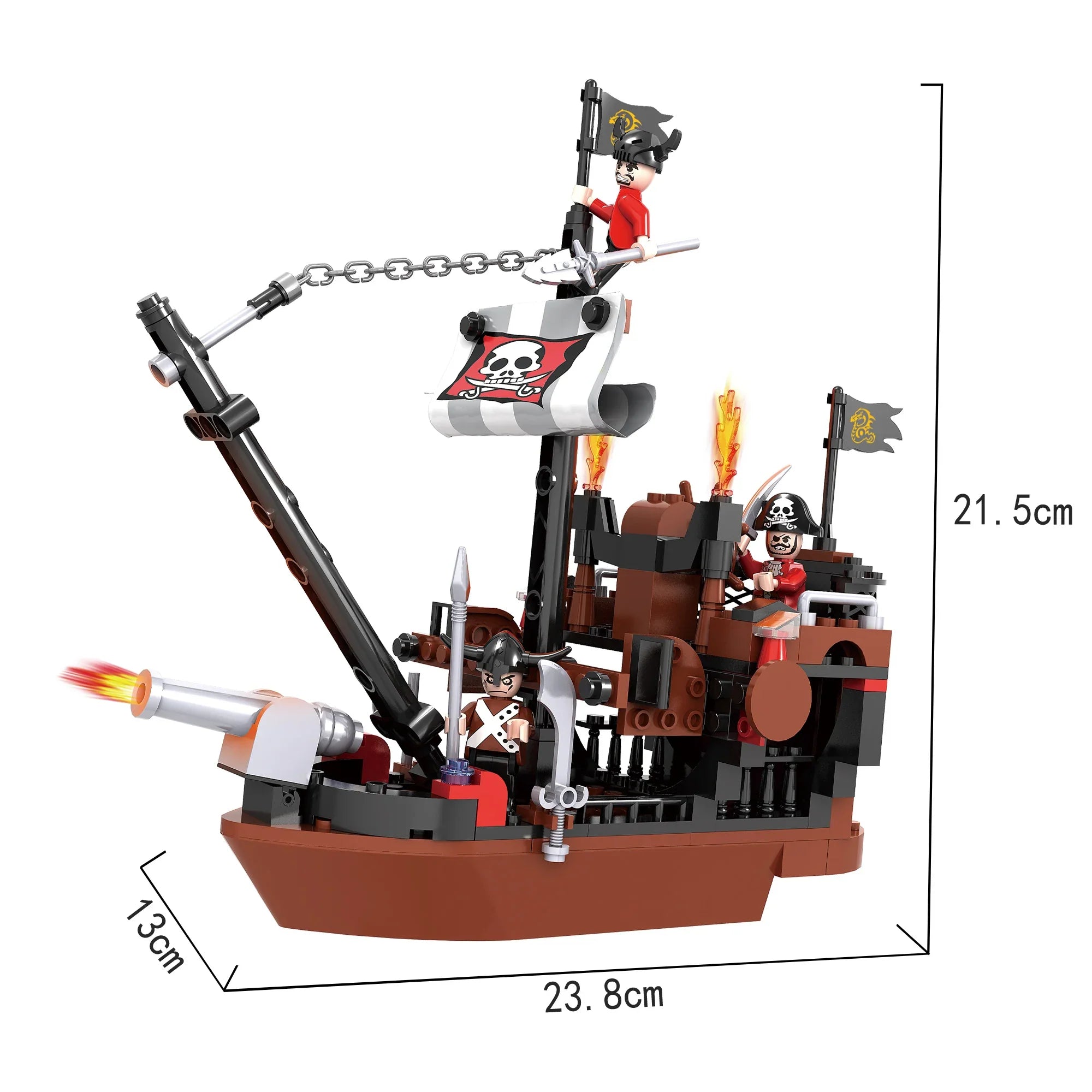 Pirate Ship 167PCS