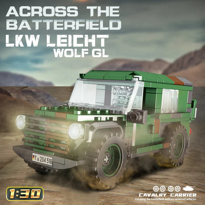 Mini Bricks Military Car 179PCS