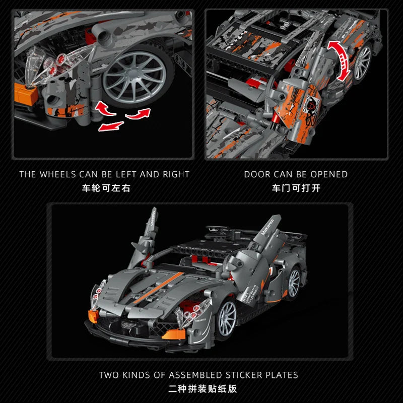 Night Knight Senna 1142PCS