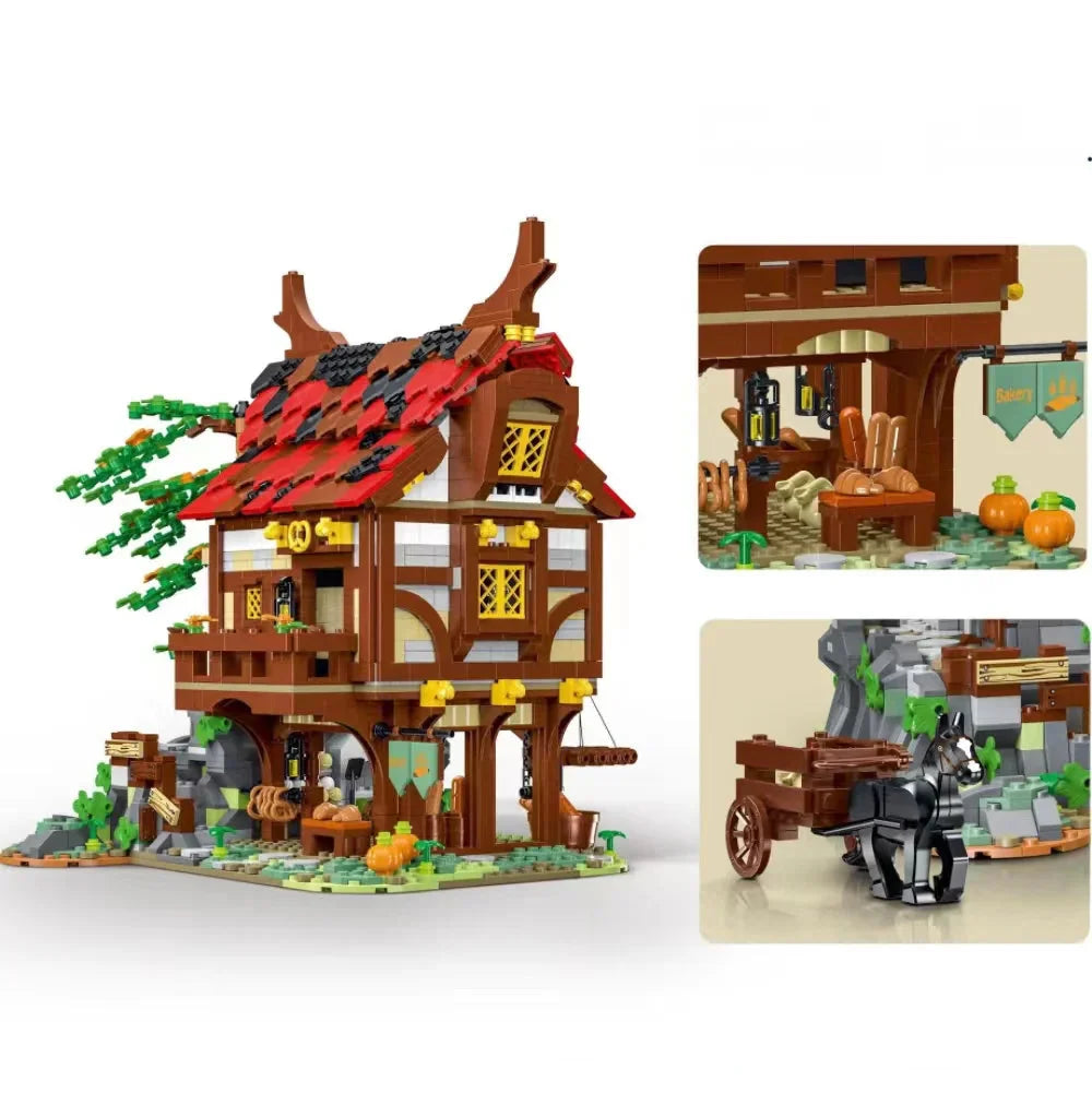 Medieval Bakery 2310PCS
