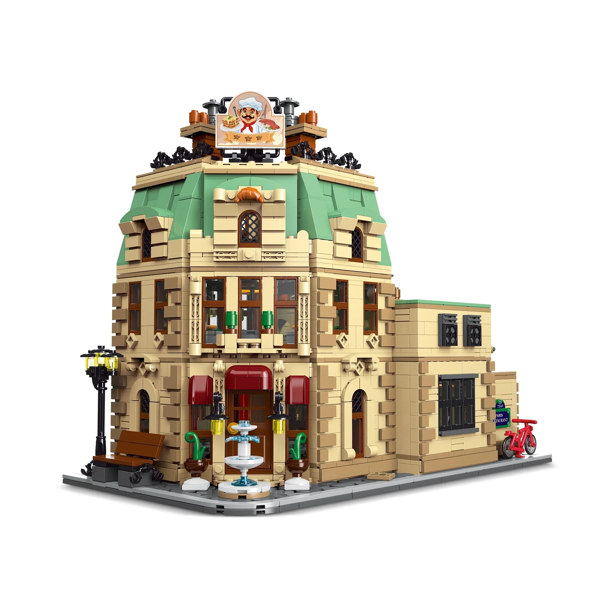 Parisian Restaurant 3104PCS