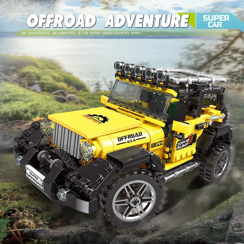 Mini Bricks Offroad Adventure Truck 546PCS