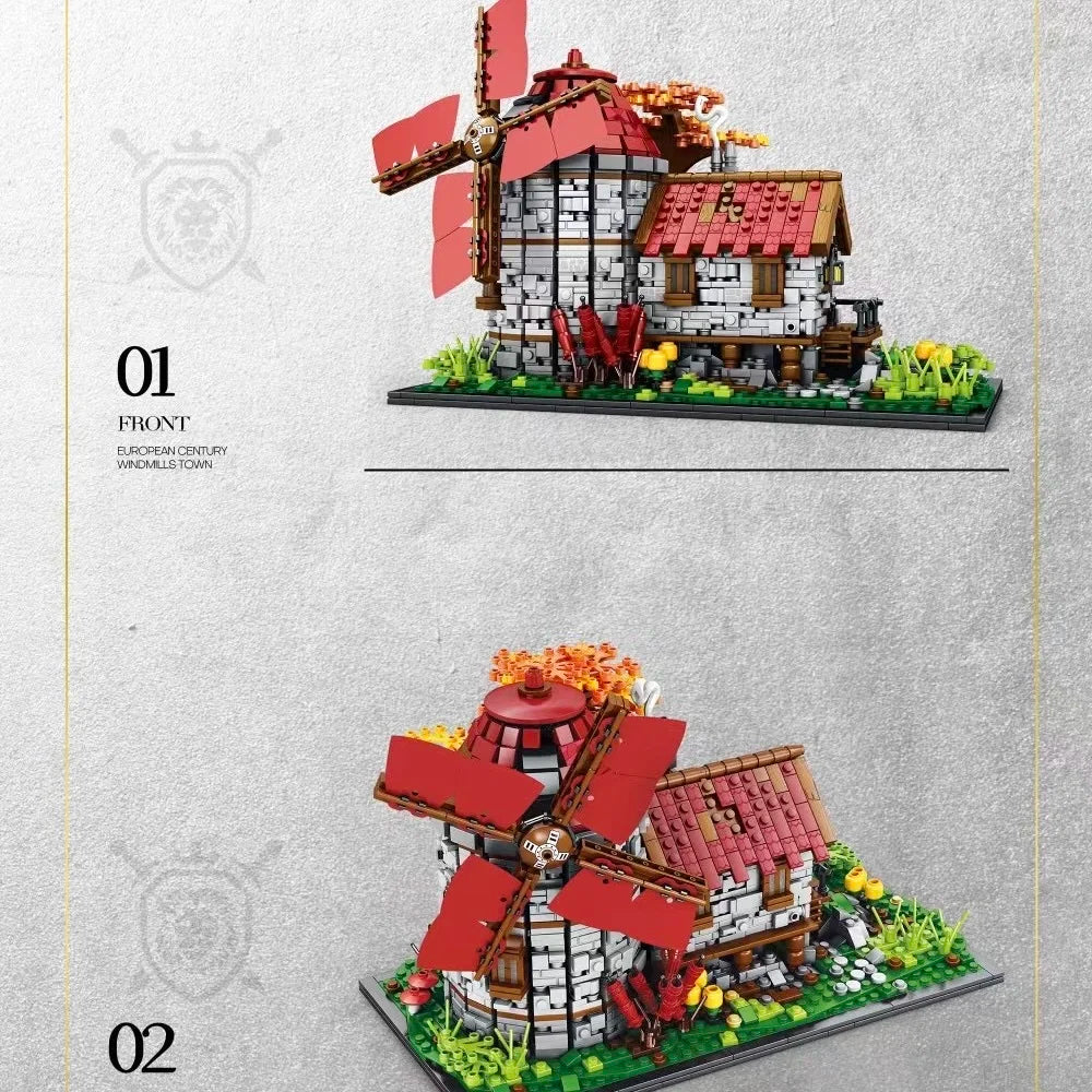 Windmill Town 2296PCS