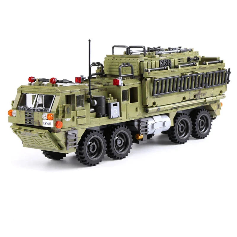 Heavy Cheap military truck 1237PCS