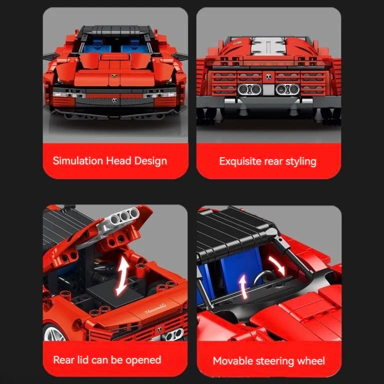 Mini Bricks daytona sp3 Racing 522PCS