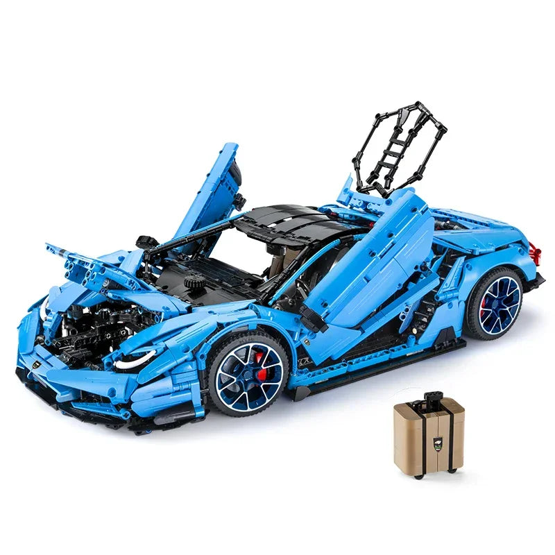 The Ultimate Raging Blue Bull 3842PCS
