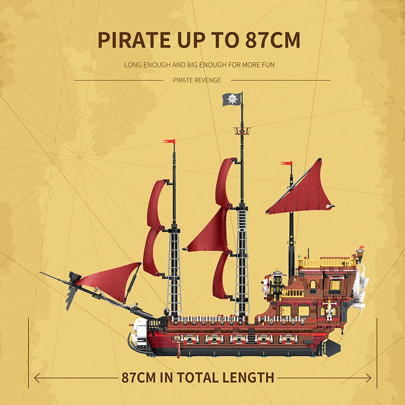 Pirate Revenge Ship 3066PCS
