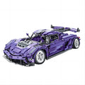 Purple swedish hypercar 2861PCS