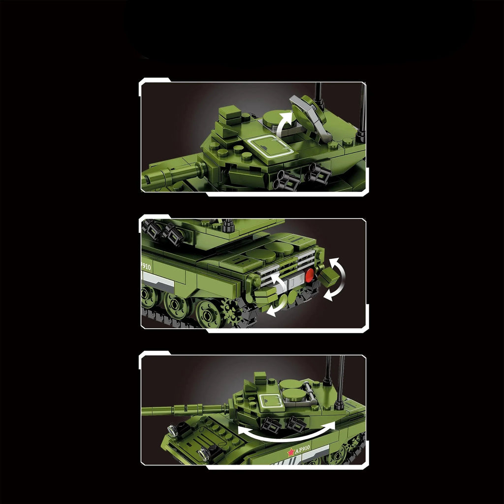 Leopard 2 tank 433PCS