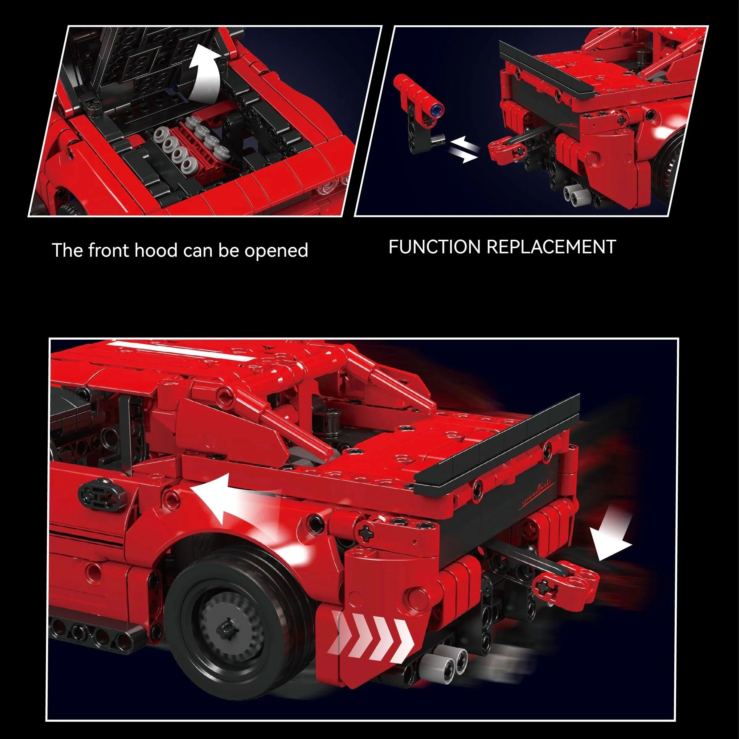 The Ultimate American Challenger 738PCS