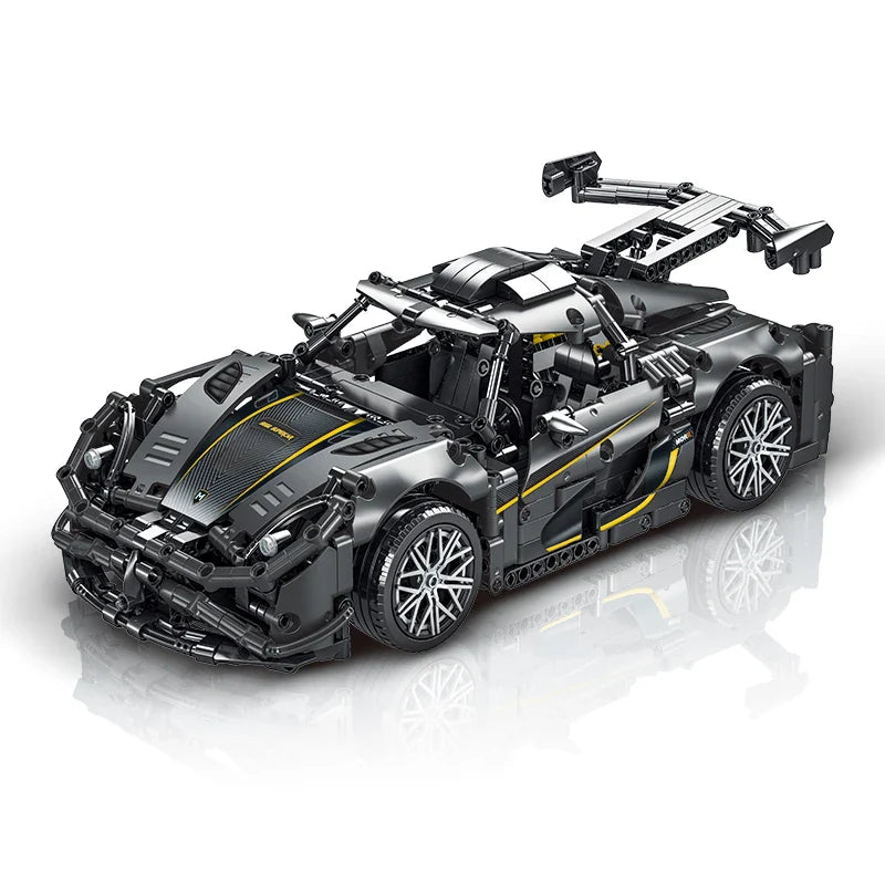 Black Regera R Hyper Car 1505PCS