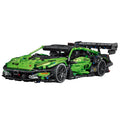 Lambo Night Knight Green Super Speed 1644PCS