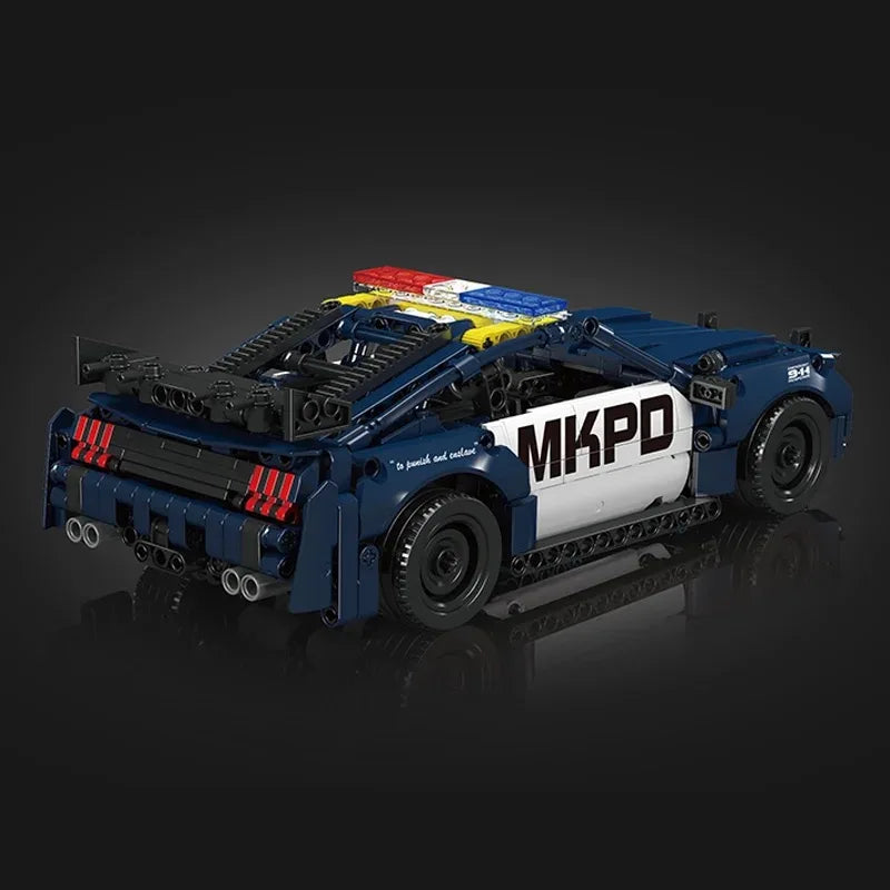 Mustang Police Car 786PCS