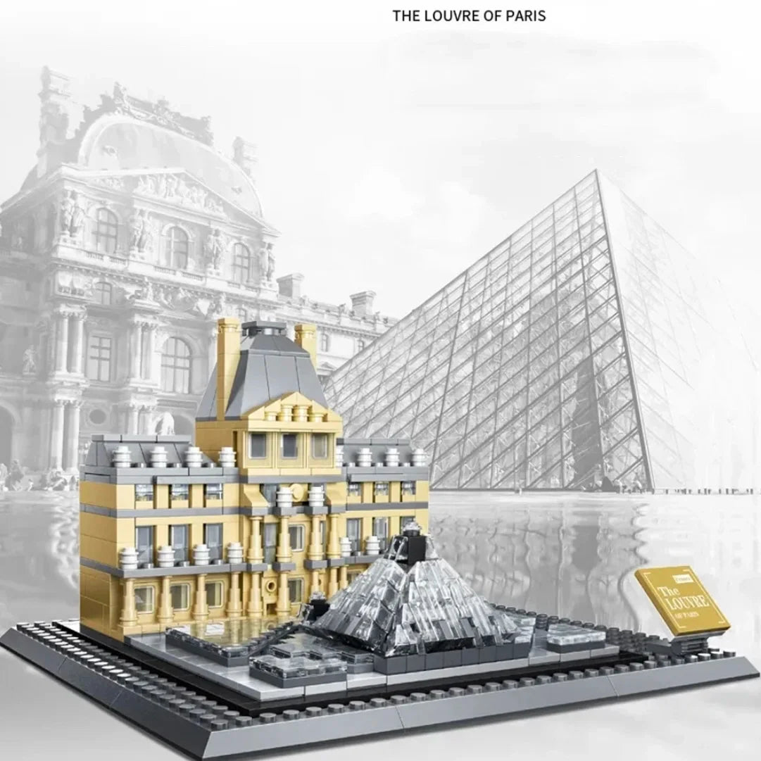 Paris Louvre 785PCS