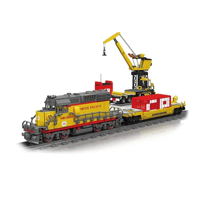 Motorized EMD SD40-2 Express Train 1170PCS