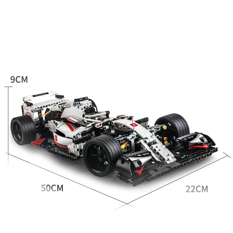 F1 Super Speed Technic Racing Car 1235PCS