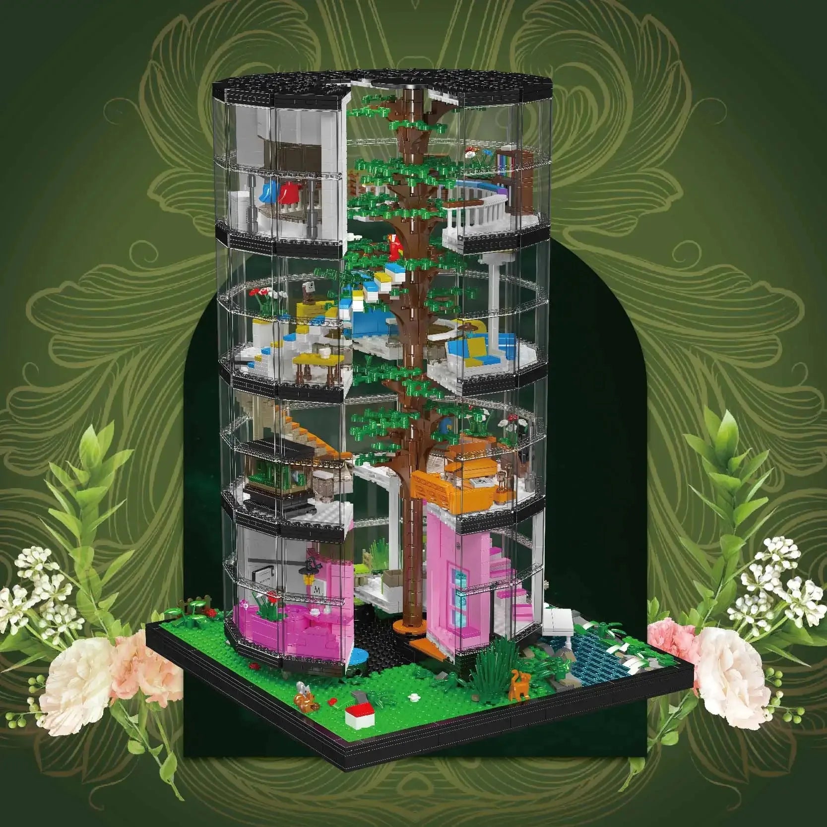 Glass Dome 3466PCS