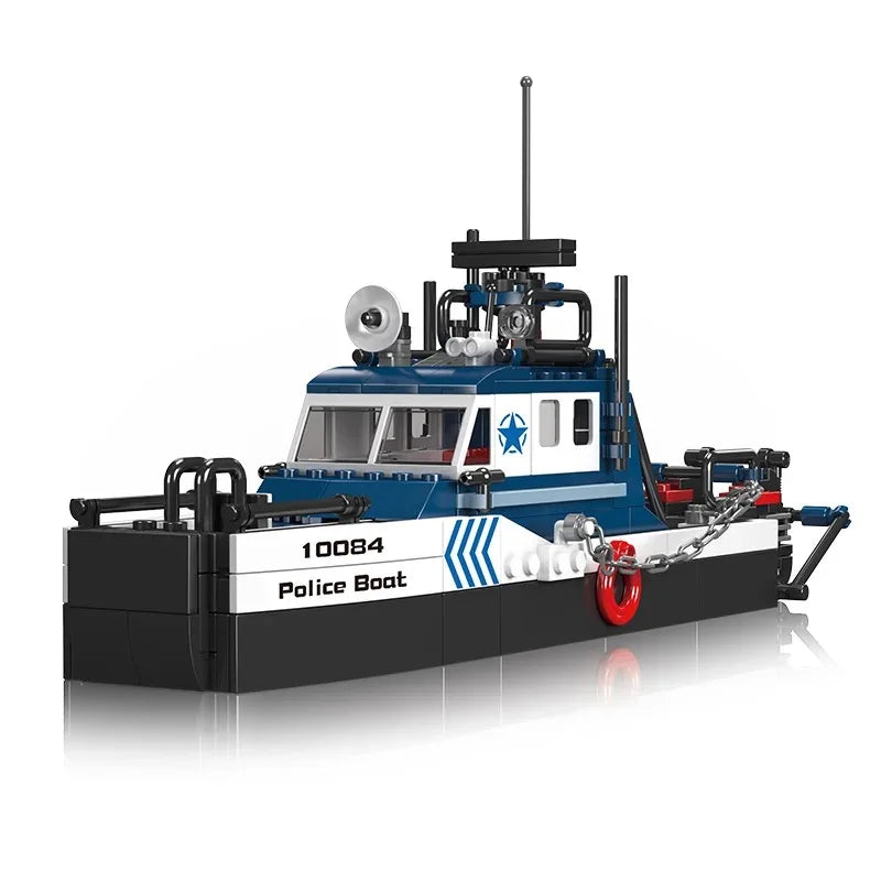 Police Boat 413PCS