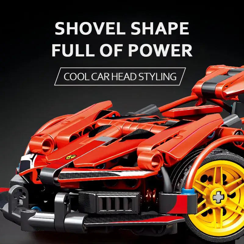 Mini Bricks Red Hypercar 427PCS